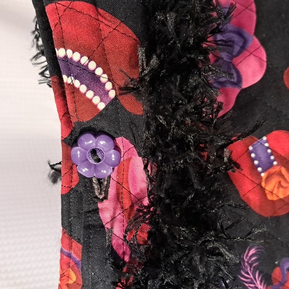 VNTG Handmade Red Hat Society Bag & LGG Shirt Bundle - Picture 3 of 16